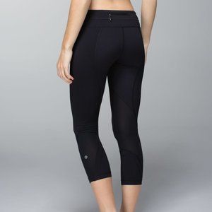 Lululemon Inspire Crop II Black